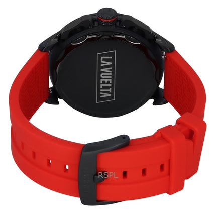 Tissot T-Race Vuelta Kronograf Silikonerem Sort Skive Quartz T135.417.37.051.04 100M Herreur