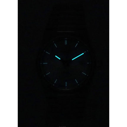 Tissot T-Classic PRX rustfrit stål lyseblå skive Quartz T137.210.11.351.00 100M unisex ur