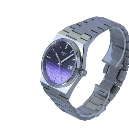 Tissot PRX Powermatic 80 Gradient Rustfrit Stål Sort Chameleon Dial Automatisk T137.407.11.051.01 100M herreur