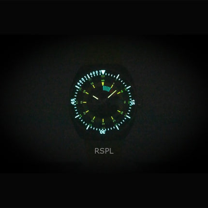 Tissot Sideral S syntetisk rem sort urskive automatisk dykkerur T145.407.97.057.00 300M herreur