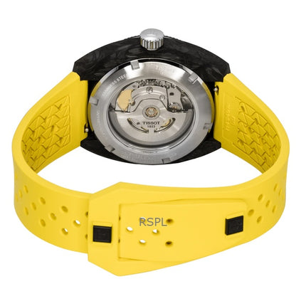 Tissot Sideral S syntetisk rem sort urskive automatisk dykkerur T145.407.97.057.00 300M herreur