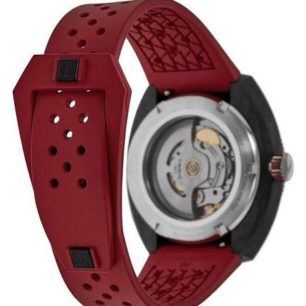 Tissot T-Sport Sideral Powermatic 80 gummirem med sort skive Automatisk dykker T145.407.97.057.02 300M unisex ur