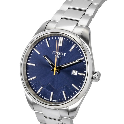 Tissot PR 100 Jungfraubahn Special Edition Stainless Steel Blue Dial Quartz T150.410.11.041.02 100M Men's Watch