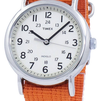 Timex Weekender glide igennem Indiglo Quartz T2N745 Unisex ur