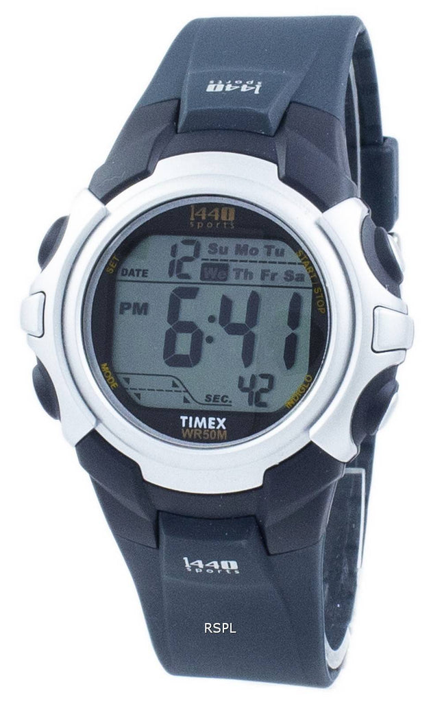 Timex 1440 Sports Indiglo Alarm Wi-Fi Digital T5J571 Herreur