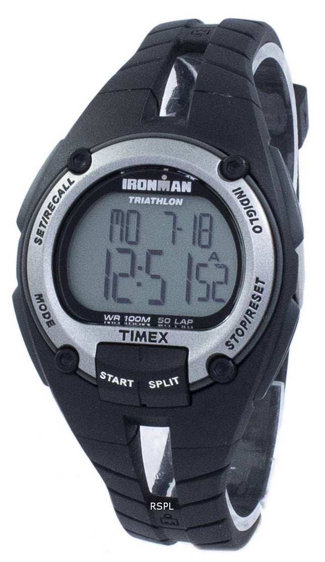 Timex Sports Ironman Triathlon 50 Lap Indiglo Digital T5K155 Herreur