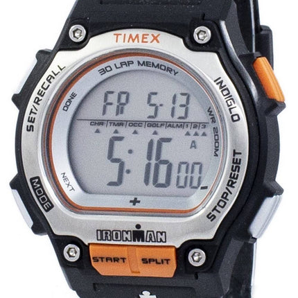 Timex Ironman chok 30 Lap Alarm Indiglo Digital T5K582 Herreur