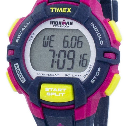 Timex Sports Ironman Triathlon forrevne 30 Lap Indiglo Digital T5K813 kvinders Watch