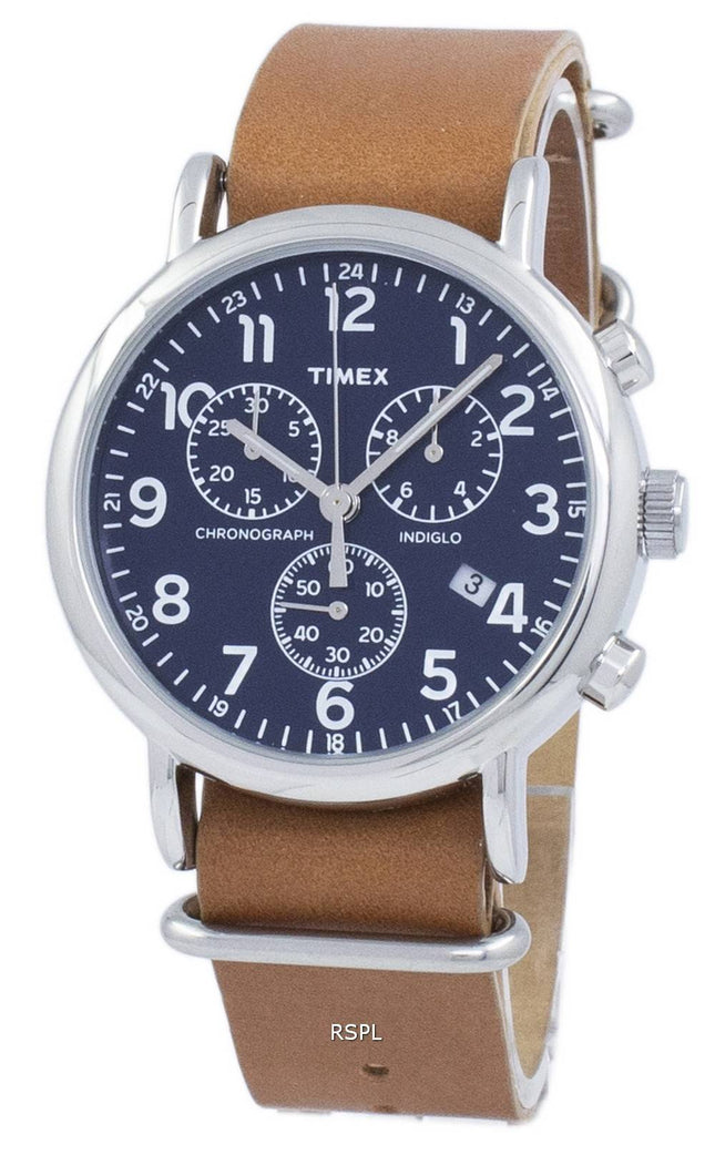 Timex Weekender Indiglo Chronograph Quartz TW2P62300 Herreur