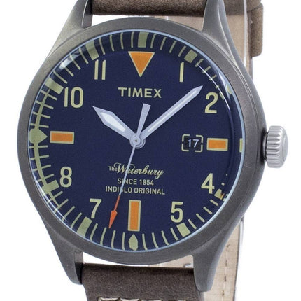 Timex Waterbury Indiglo Original kvarts TW2P83800 Herreur