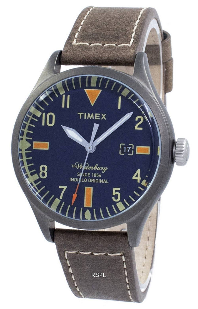 Timex Waterbury Indiglo Original kvarts TW2P83800 Herreur