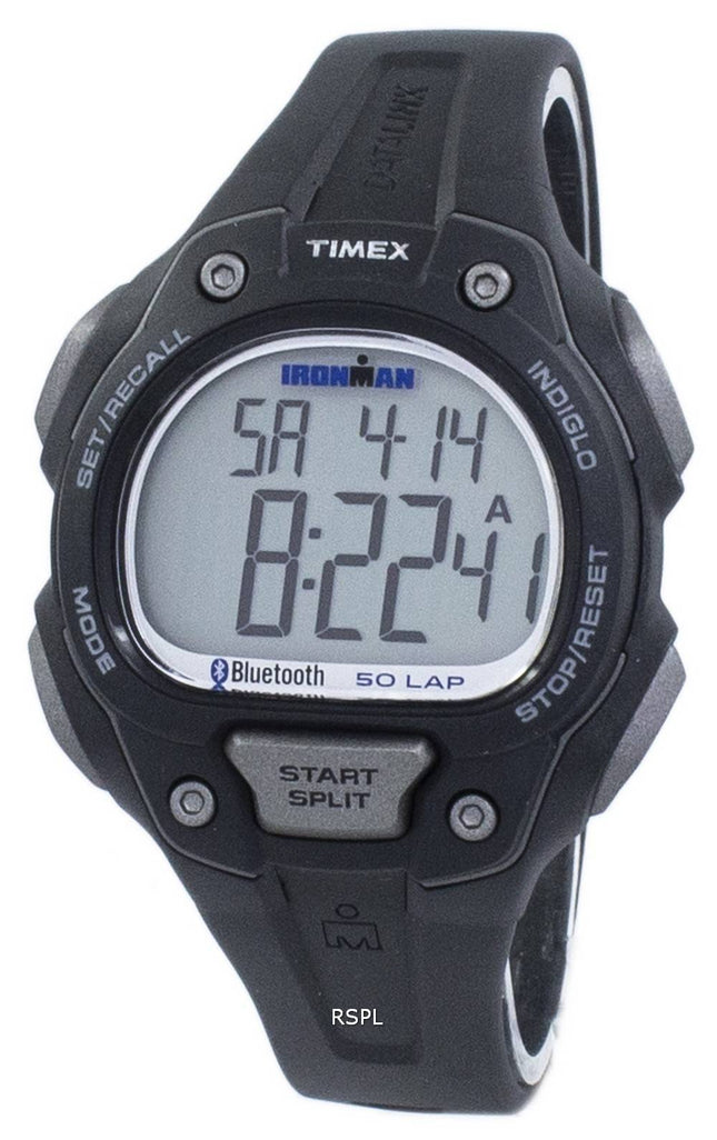 Timex Sports Ironman Datalink Bluetooth Indiglo digitale TW5K86500 Herreur