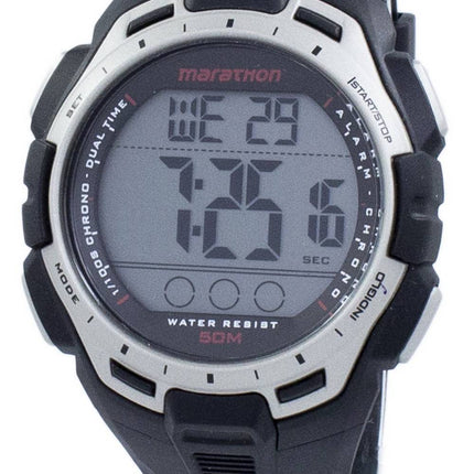 Timex Sports Marathon Chronograph dobbelt tid Indiglo TW5K94600 Herreur