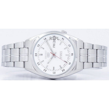 Renoveret Seiko 5 21 Jewels White Dial Automatisk SNK559J1 herreur