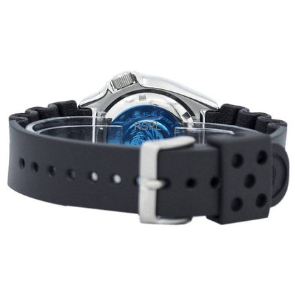 Renoveret Seiko Black Dial Automatic Diver&#39;s SKX007J1 200M herreur