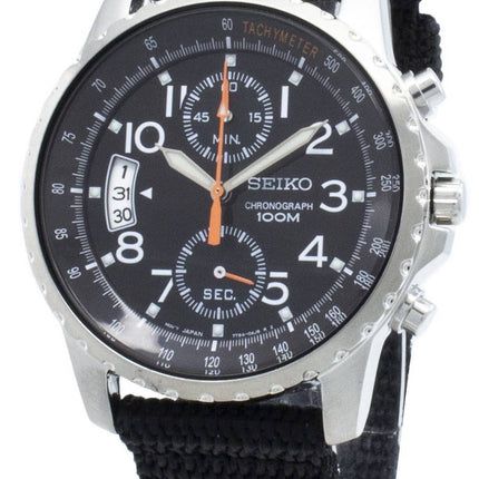 Renoveret Seiko Chronograph SNN079 SNN079P2 SNN079P Tachymeter Analog herreur