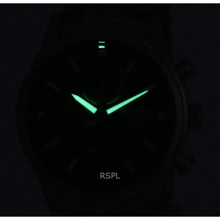 Renoveret Seiko Conceptual Chronograph Black Dial Quartz SSB419P1 100M Herreur