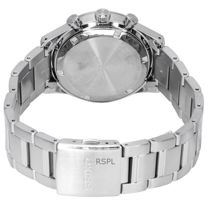 Renoveret Seiko Conceptual Chronograph Black Dial Quartz SSB419P1 100M Herreur