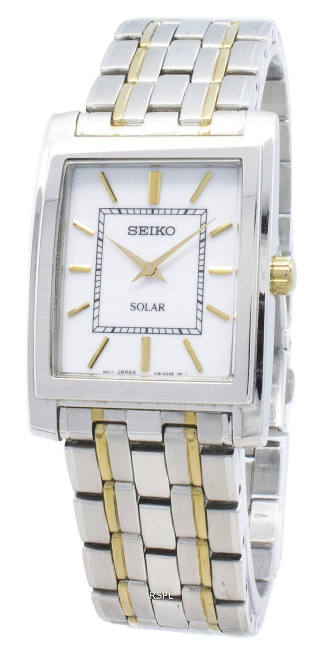 Renoveret Seiko Solar SUP893 SUP893P1 SUP893P Analog Dameur