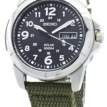 Renoveret Seiko Solar Sports SNE095 SNE095P2 SNE095P Analog herreur