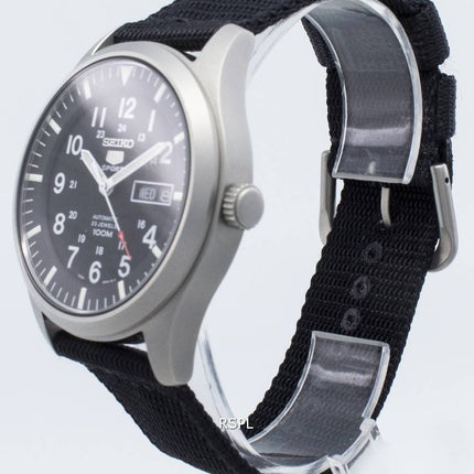 Renoveret Seiko 5 Sports SNZG15 SNZG15K1 SNZG15K Automatisk herreur