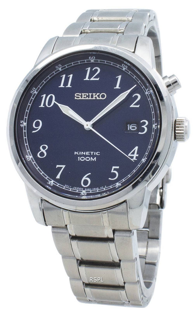Renoveret Seiko Kinetic SKA777 SKA777P1 SKA777P Analog herreur