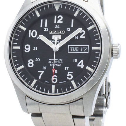 Renoveret Seiko 5 Sports SNZG13 SNZG13K1 SNZG13K Automatisk herreur