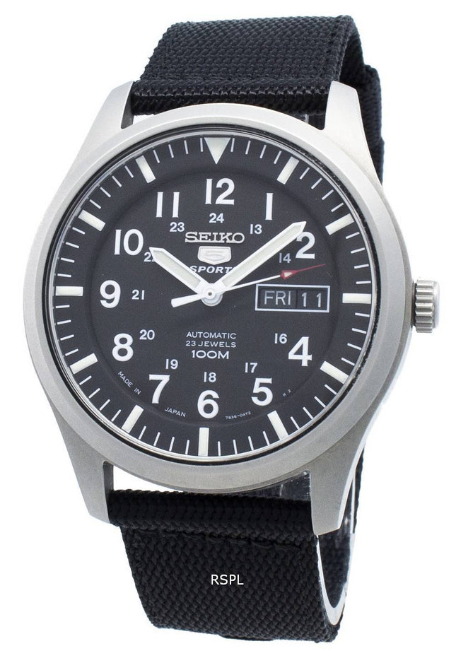 Renoveret Seiko 5 Sports SNZG15 SNZG15J1 SNZG15J Automatisk herreur