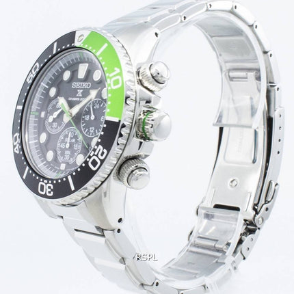 Renoveret Seiko Prospex SSC615 SSC615P1 SSC615P Solar Chronograph Diver 200M Herreur