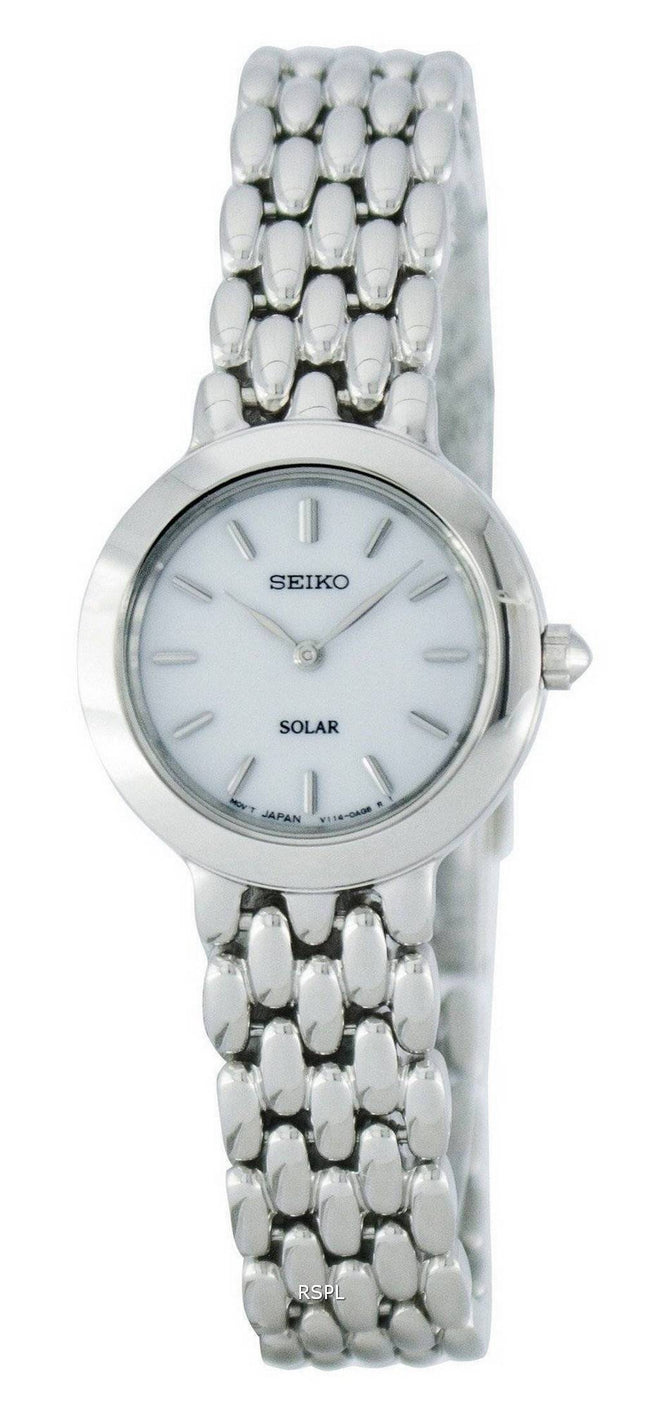 Renoveret Seiko Solar SUP019 SUP019P1 SUP019P Dameur