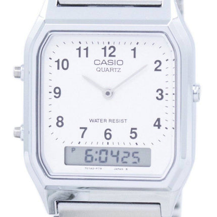 Renoveret Casio Vintage Quartz AQ-230A-7BMQ AQ230A-7BMQ 100M Herreur