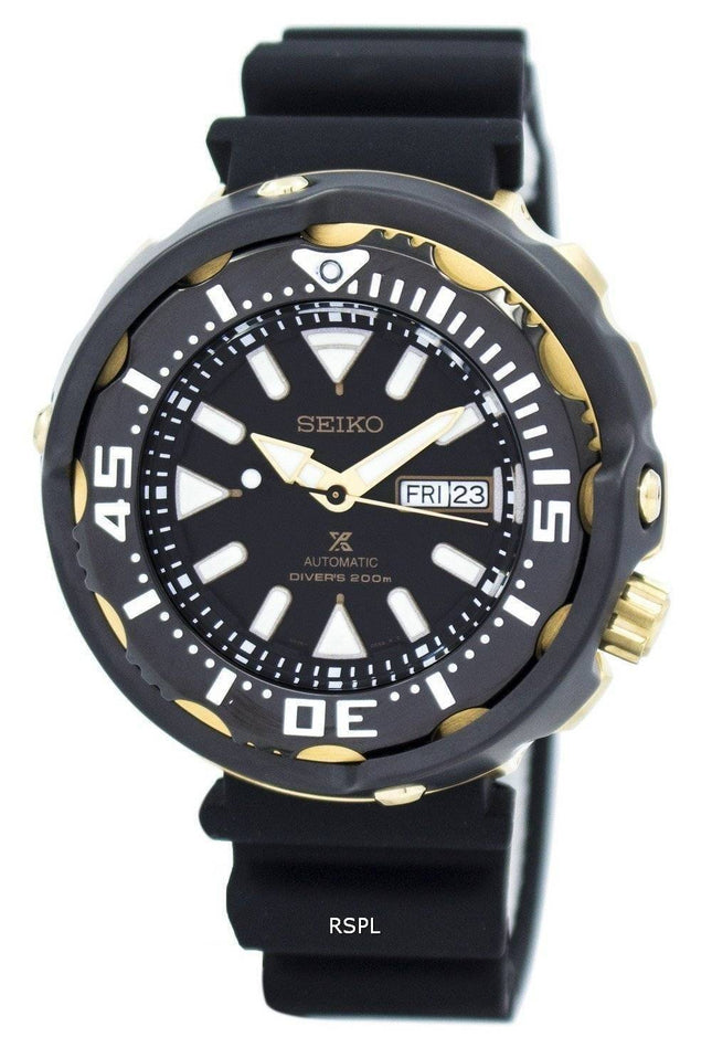 Renoveret Seiko Prospex automatisk dykker SRPA82 SRPA82K1 SRPA82K 200M herreur
