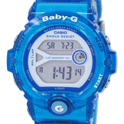 Überholte stoßfeste Casio Baby-G Digital BG-6903-2B BG6903-2B 200M Damenuhr