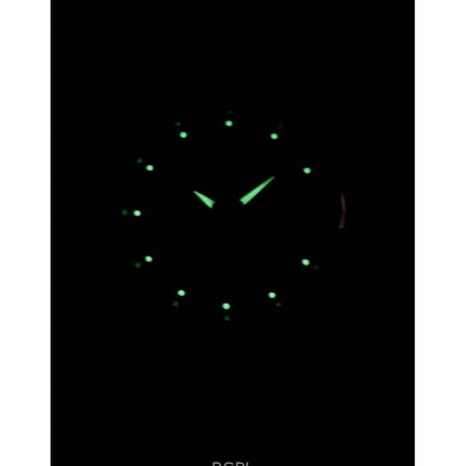 Renoveret Seiko 5 rustfrit stål sort skive automatisk SNK063J5 unisex ur