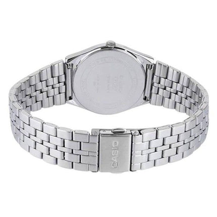 Renoveret Casio Standard Analog rustfrit stål turkis skive Quartz MTP-B145D-2A1 herreur