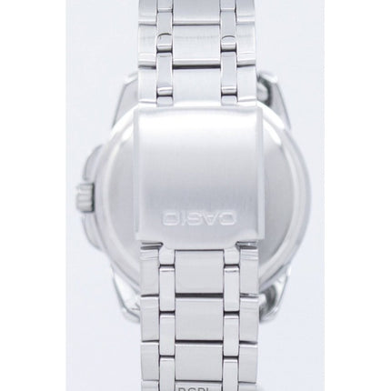 Renoveret Casio Enticer Analog rustfrit stål Black Dial Quartz MTP-1314D-1AVDF herreur