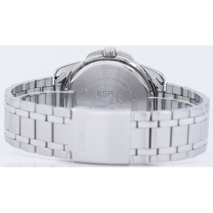 Renoveret Casio Enticer Analog rustfrit stål Black Dial Quartz MTP-1314D-1AVDF herreur