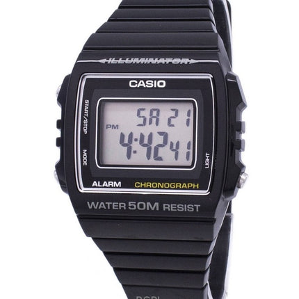 Renoveret Casio Digital Chronograph Resin Rem Quartz W-215H-1AVDF unisex ur