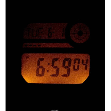 Renoveret Casio digital gummirem Quartz DW-291H-9AV 200M herreur