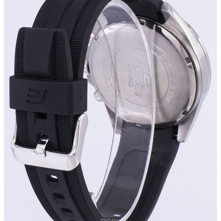 Renoveret Casio Edifice Chronograph Resin Rem Black Dial Quartz EFV-550P-1AV 100M herreur
