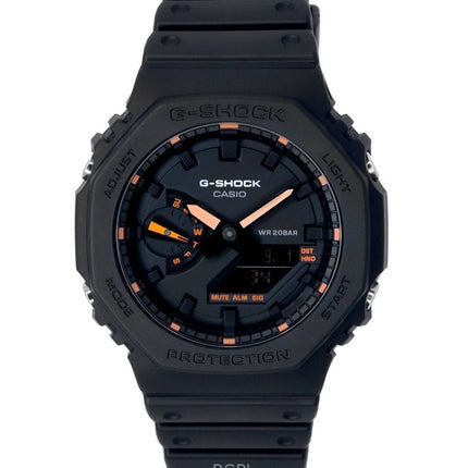 Renoveret Casio G-Shock Analog Digital Black Dial Quartz GA-2100-1A4 200M herreur