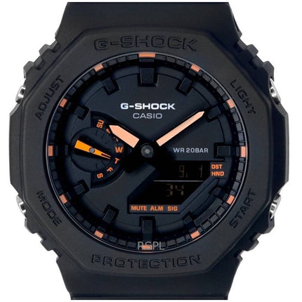 Renoveret Casio G-Shock Analog Digital Black Dial Quartz GA-2100-1A4 200M herreur