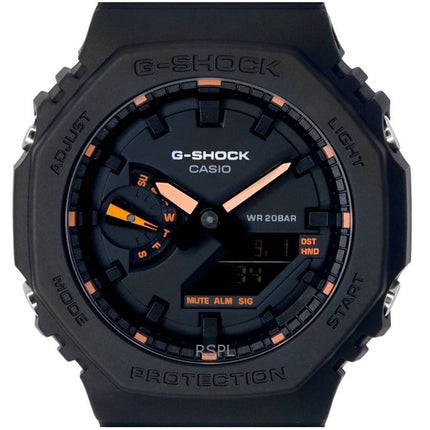Renoveret Casio G-Shock Analog Digital Black Dial Quartz GA-2100-1A4 200M herreur
