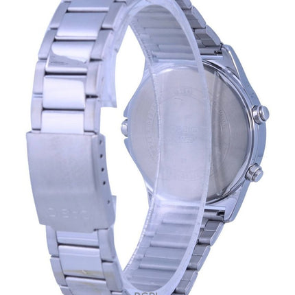 Renoveret Casio Analog Digital rustfrit stål Black Dial Quartz MTP-VC01D-1E herreur