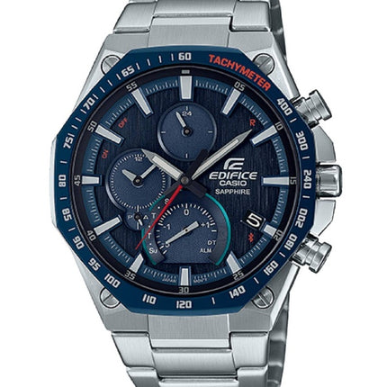 Renoveret Casio Edifice Bluetooth Tachymeter Analog Solar EQB-1100XDB-2A 100M herreur