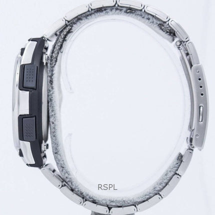 Renoveret Casio Chronograph World Time Analog Digital AQ-190WD-1AV herreur