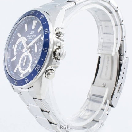 Renoveret Casio Edifice Chronograph Quartz EFV-570D-2AV herreur