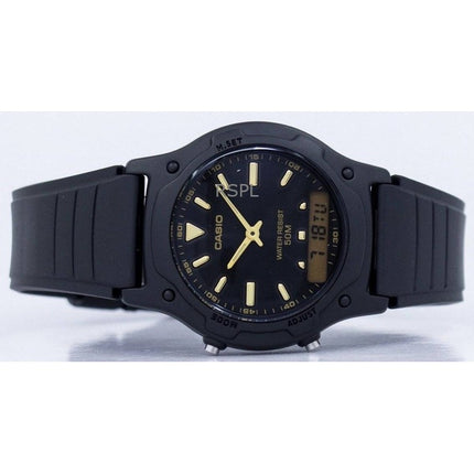 Renoveret Casio Analog Digital Dual Time Quartz Casual AW-49HE-1AVDF herreur