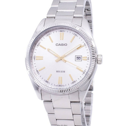 Renoveret Casio Enticer Analog Quartz MTP-1302D-7A2VDF herreur