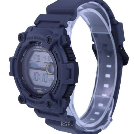 Renoveret Casio Youth Digital Tide Moon Phase Quartz WS-1300H-8AV 100M herreur